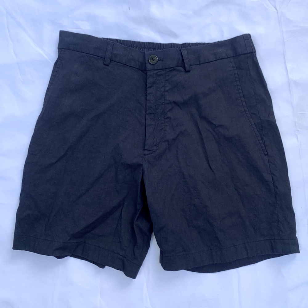 THEORY - Curtis Drawstring short in Good Linen size 30